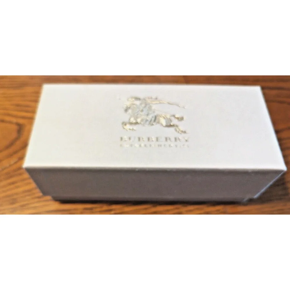 BURBERRY Sunglasses Gift Box‎ and Booklet EMPTY BOX EUC